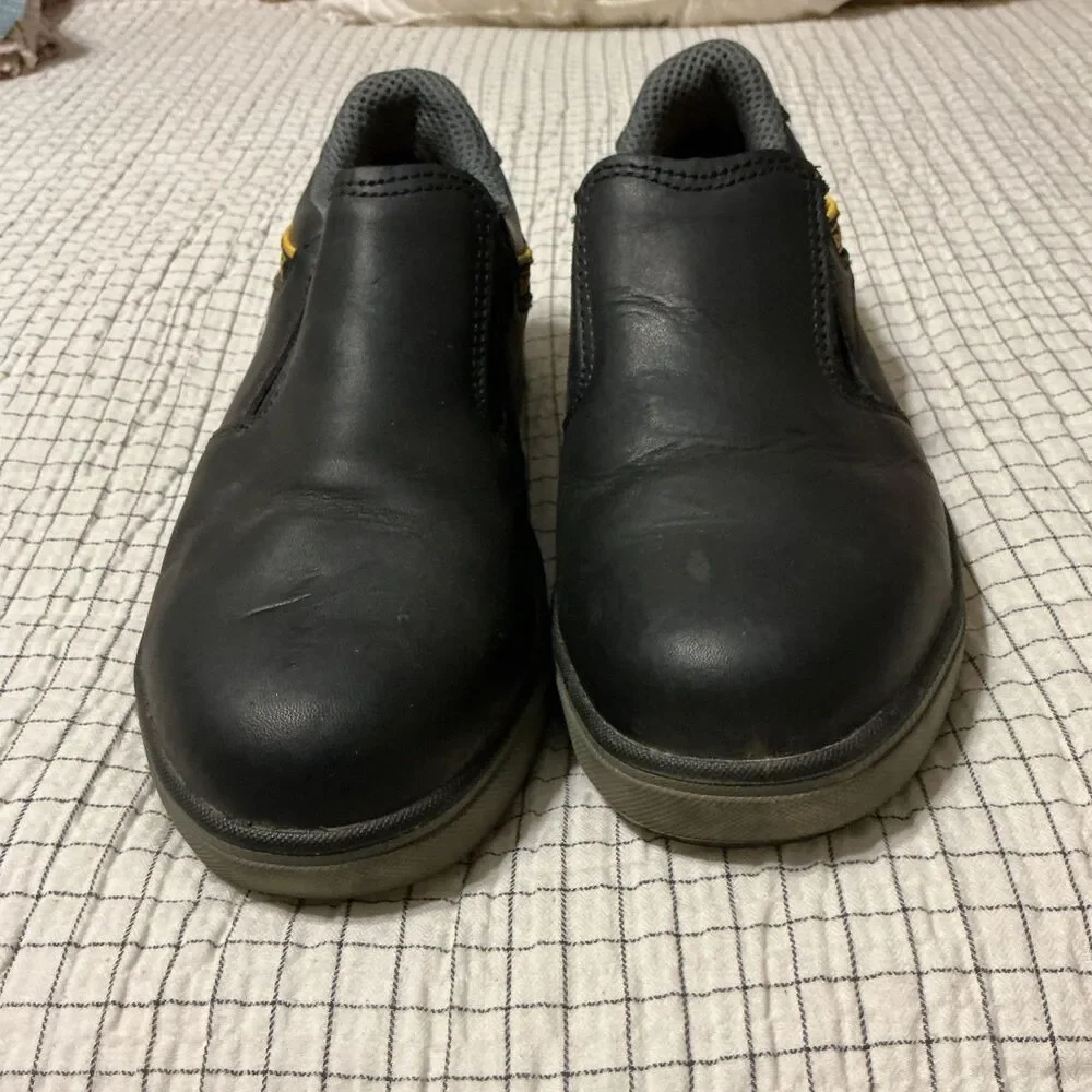 DEWALT Men's Work Steel Toe Shoes Black Work Safety Shoes Size 7